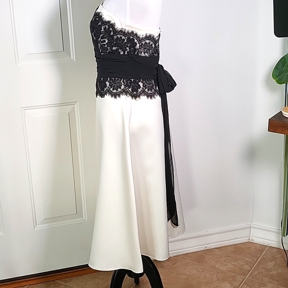 WHBM Ivory Evening Gown - Picture 3 of 9